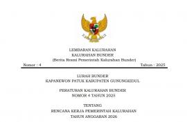 PERATURAN KALURAHAN NOMOR 4 TAHUN 2025 TENTANG RKP KALURAHAN TAHUN 2026